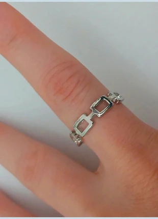 Bague argentée tendance en acier inoxydable, marca: Milë Mila, estado: Muy bueno, tamaño: 19 mm Ø / 21, 1,00 €, 1,75 € Protección al comprador Pro incluida