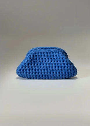 Clutch bag medio-piccola fatta a mano blu, marke: Mano, zustand: Neu, mit Etikett, 12,00 €, 13,30 € inklusive Vinted-Käuferschutz