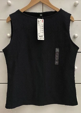 Débardeur uniqlo noir, marca: Uniqlo, estado: Novo com etiquetas, tamanho: L / 40 / 12, €9.00, €10.15 inclui Proteção do Comprador