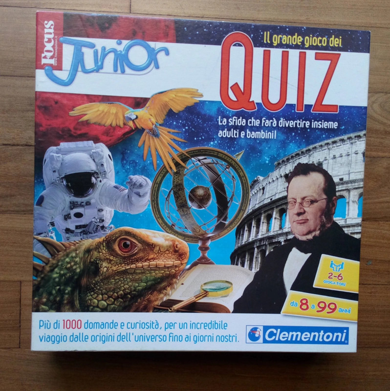 Gioco da tavolo Genio Quiz anni 6+ - Vinted