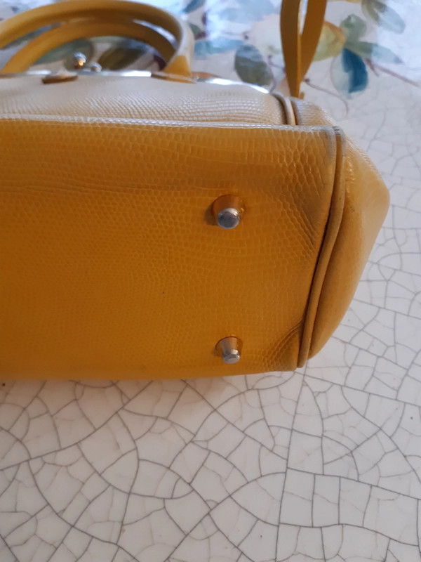 Sac cuir jaune Renouard Vinted