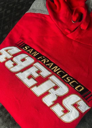 🏈Vintage Hoodie San Francisco 49ers Brodé - L - NFL - Y2K - 90s/00s, brand: NFL, condizioni: Ottime, taglia: L, €29.00, €31.15 include la Protezione acquisti