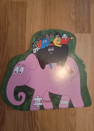 Puzzle barbapapa 36 pièces, merk: Puzzle, staat: Goed, maat: 4 jaar / 104 cm, € 5,00, € 5,95 inclusief Kopersbescherming