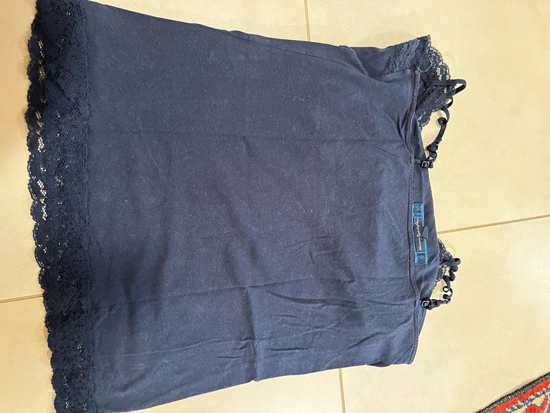 American Eagle top in XL Blau mit bustier drin 3