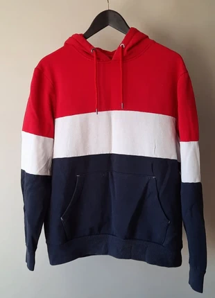 Sweat tricolore Primark , marke: Primark, zustand: Sehr gut, größe: L, 4,00 €, 4,90 € inklusive Vinted-Käuferschutz