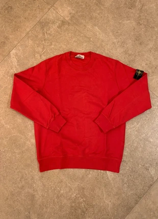 Felpa Stone Island Uomo L Rosso | Originale e in Ottime Condizioni, marca: Stone Island, estado: Muito bom, tamanho: L, €85.00, €89.95 inclui Proteção do Comprador