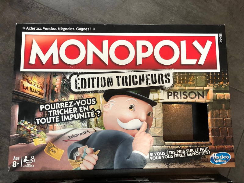 Jeu Monopoly Édition Tricheurs - Hasbro