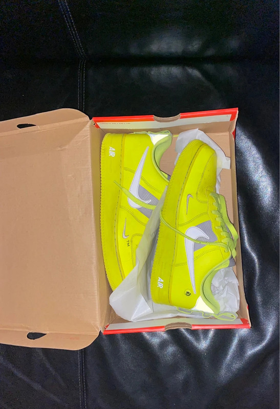 Nike air force 1 utility gelb sales