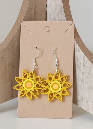 🌞Boucles d'oreilles rayon de soleil 🌞, marque: Fait Main, état: Neuf avec étiquette, 8,00 €, 9,10 € Protection acheteurs incluse