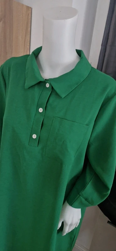 Magnifique robe chemise verte taille XL - photo numéro 3