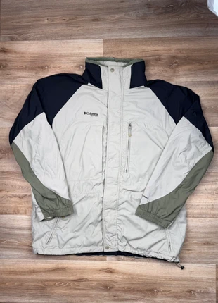 Veste manteau imperméable coupe vent Columbia beige et vert - taille XXL - homme - 100% nylon, brand: Columbia, condition: Very good, size: XXL, €27.00, €29.05 includes Buyer Protection Pro