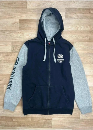 Veste gilet à capuche avec fermeture Ecko Unltd. gris et noir pour homme taille M #CS8, brand: ECKO UNLTD., condition: Very good, size: M, €32.00, €34.30 includes Buyer Protection