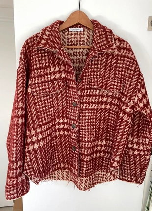 Jasje - Bordeaux & beige met patroon , marca: PRONTO MODA, estado: Muy bueno, tamaño: M / 38 / 10, 14,50 €, 15,93 € Protección al comprador incluida