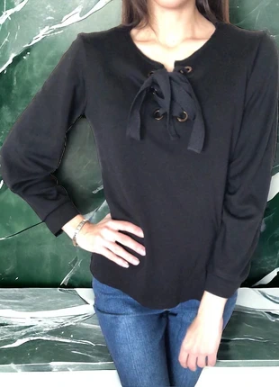 Maglietta donna  Max&Co elegante nera , merk: MAX&Co., staat: Heel goed, maat: S / 36 / 8, € 8,00, € 9,10 inclusief Kopersbescherming