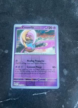 Cresselia 021/064 Reverse Holo Shrouded Fables Pokémon TCG, merk: Pokémon, staat: Heel goed, € 1,00, € 1,75 inclusief Kopersbescherming