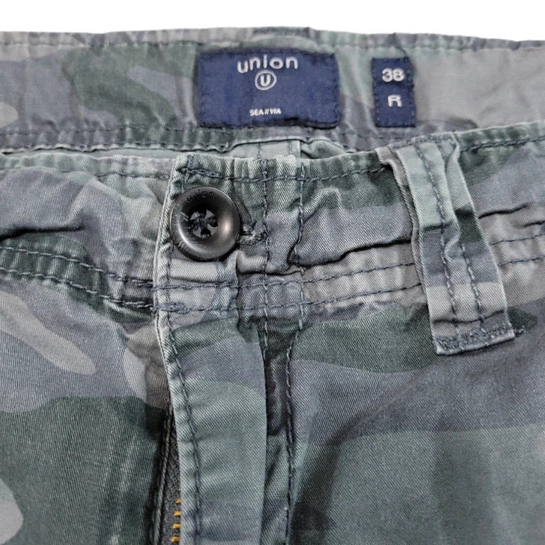 Union U 1633 Shorts Size 38 W39"xL12" Men's Cargo Shorts Camo Shorts Camouflage Shorts 5