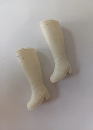 Sindy witte laarzen, marque: Sindy, état: Bon état, taille: Prématuré, jusqu'à 44cm, 2,00 €, 2,80 € Protection acheteurs incluse