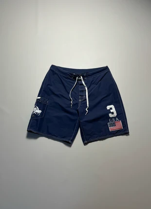 Polo Ralph Lauren USA Flag Nylon Shorts Big Pony 3, marque: Polo Ralph Lauren, état: Très bon état, taille: M, 45,00 €, 47,95 € Protection acheteurs incluse