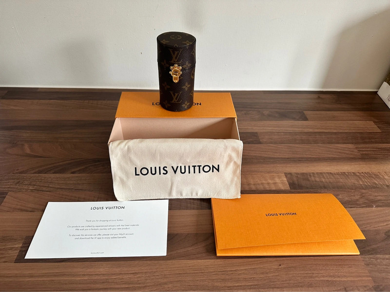 Brand New Authentic Louis Vuitton Perfume Travel Case - purchased for £445,  unwanted gift - Vinted