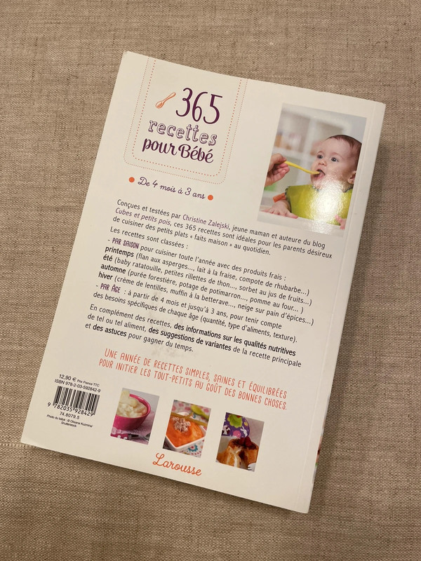 365 recettes pour bébé - Zalejski Christine