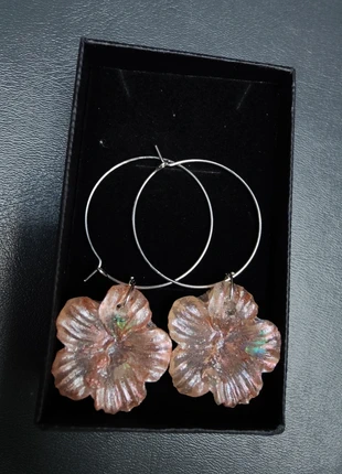 Pendientes de flor holograficos, marque: Flower, état: Neuf sans étiquette, 8,00 €, 9,10 € Protection acheteurs incluse