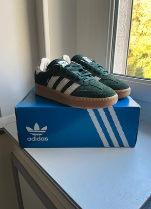 🟢Adidas Samba XLG Green | taille 41 1/3, merk: Samba, staat: Nieuw met prijskaartje, maat: 41, € 100,00, € 105,70 inclusief Kopersbescherming