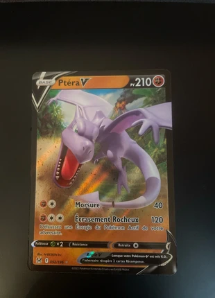 Ptéra V 092/196, brand: Pokémon, condition: Very good, €3.00, €3.85 includes Buyer Protection
