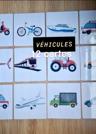 12 cartes classifiées/ imagiers, cartes de nomenclature, brand: imagier, cartes de nomenclature Montessori, condition: Very good, size: 12-18 months / 80 cm, €9.22, €10.38 includes Buyer Protection Pro