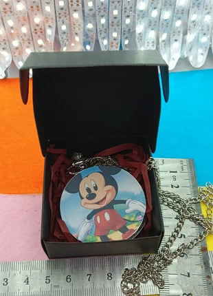 Montre à gousset Mickey Mouse, merk: Disney, staat: Heel goed, maat: 47 mm & groter, € 5,00, € 5,95 inclusief Kopersbescherming Pro