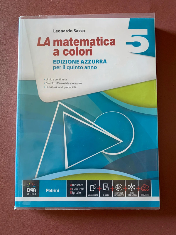 La matematica a colori edizione azzurra per il quinto anno