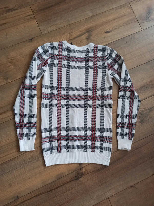 Pull blanc homme manches longues xl - photo numéro 4