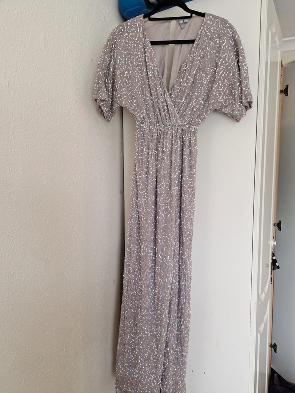 Kimono Sequins Maxi dress Vinted