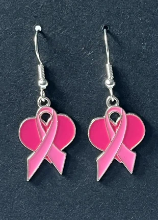 Boucles d'oreilles Ruban rose dans Coeur Fuchsia, zustand: Neu, 2,25 €, 3,06 € inklusive Vinted-Käuferschutz