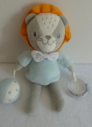 Peluche éveil lion Mots d’Enfants – 26 cm – Occasion 1900714 61, marque: Mots d'enfants, état: Très bon état, taille: 3-6 mois / 62 cm, 12,50 €, 13,83 € Protection acheteurs (Pro) incluse