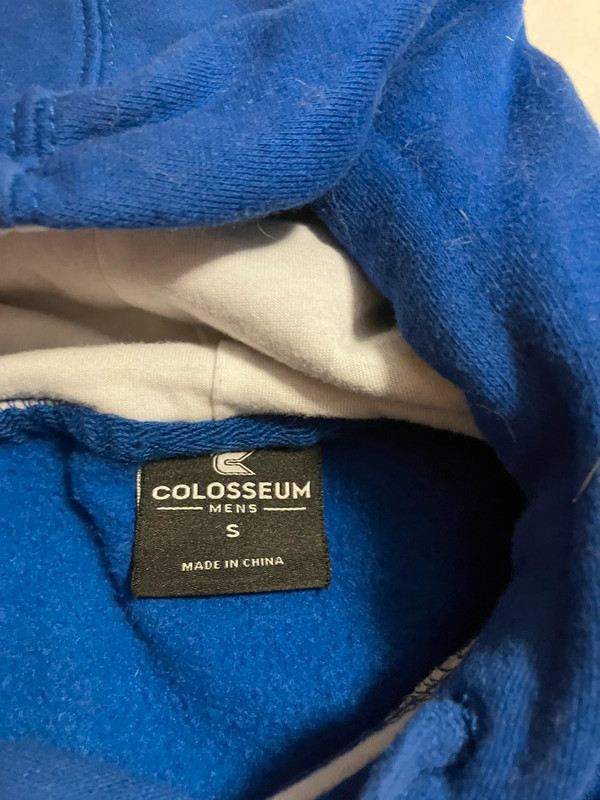 Colosseum Size S DePaul Blue Demons Blue Hoodie 2