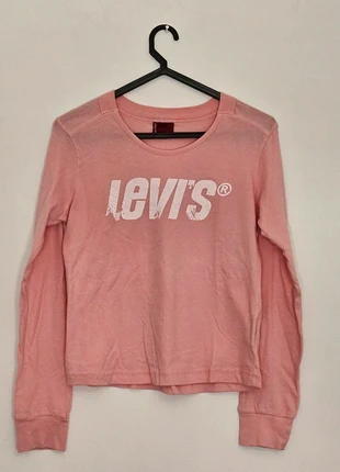 Sweatshirt Levi’s Rosa Claro – 100% Algodão – Tamanho M, marca: Levi Strauss & Co., estado: Muito bom, tamanho: M / 38 / 10, €7.00, €8.05 inclui Proteção do Comprador