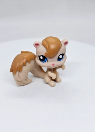 Squirrel #1720, G3 écureuil, Hasbro Littlest Pet Shop, 2007‑2009, Chine, beige/marron, brand: Littlest Pet Shop, condizioni: Buone, €7.90, €9.00 include la Protezione acquisti Pro