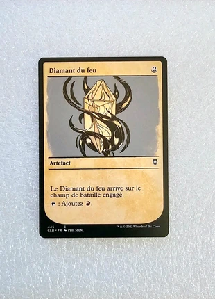 Magic the gathering carte donjons et dragons diamant du feu, brand: Magic: The Gathering, condition: Very good, €1.00, €1.75 includes Buyer Protection