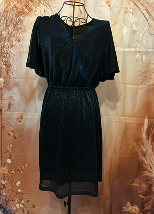 Robe reflet irisé bleu nuit taille M/L, brand: Kiabi, condition: New without tags, size: M / 38 / 10, €20.00, €21.70 includes Buyer Protection