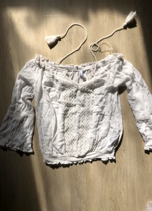 Top blanc léger, état: Satisfaisant, taille: S / 36 / 8, 1,00 €, 1,75 € Protection acheteurs incluse