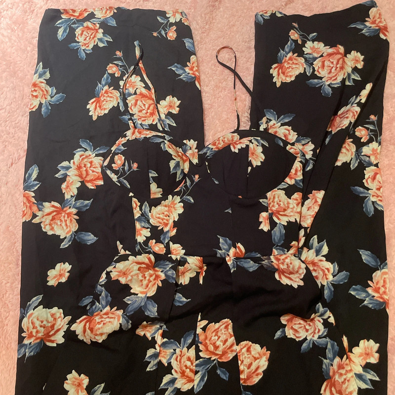 floral jumpsuit