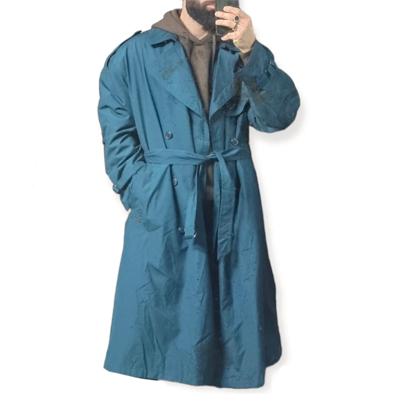 Cappotto trench uomo vintage Activtex