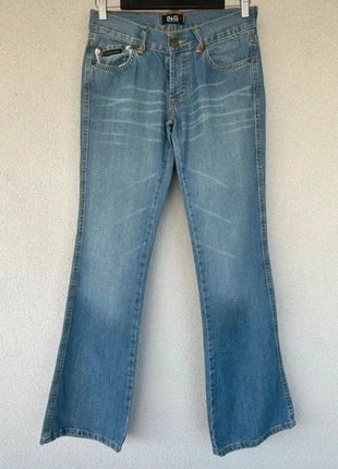 Jean Femme D&G Dolce & Gabbana - Taille 27 - Style Bootcut/Évasé - Bleu Clair Vintage, marke: Dolce & Gabbana, zustand: Sehr gut, größe: S / 36 / 8, 15,00 €, 16,45 € beinhaltet Vinted-Käuferschutz Pro