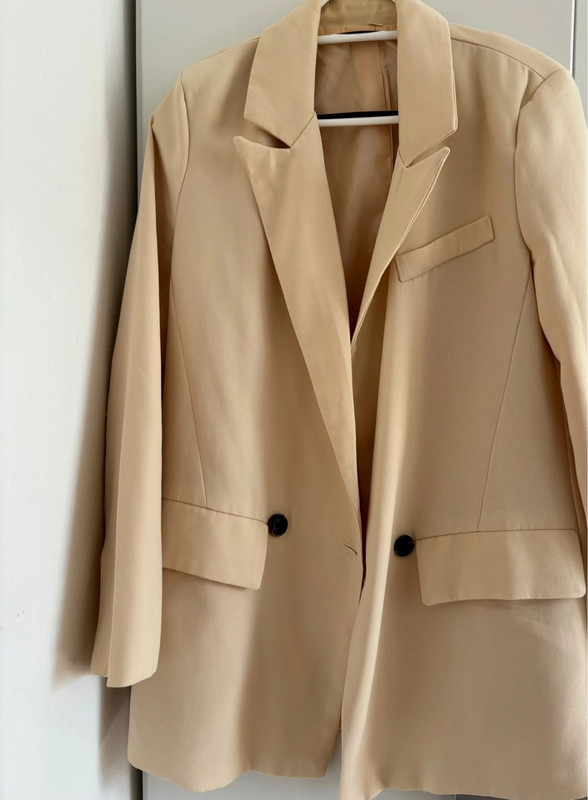 Blazer oversize Beige 1