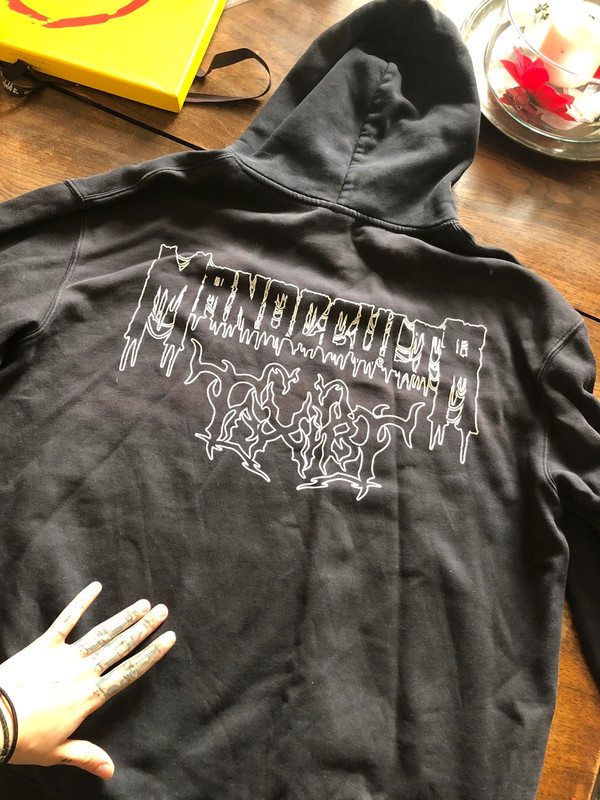 Manocculta x taxi b felpa nera 3XL