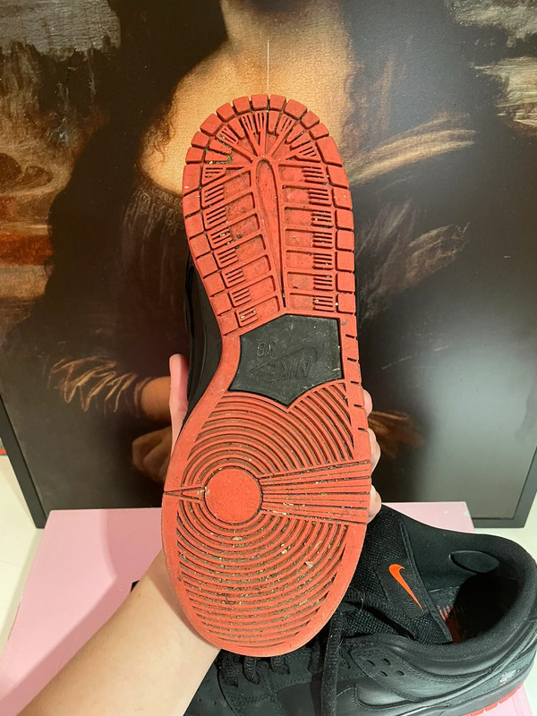 Nike SB Dunk Low Black Pigeon 42.5 tres bon etat Vinted