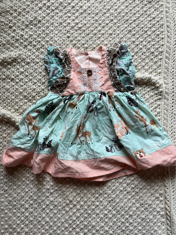 Handmade Forest Friends Dress 1