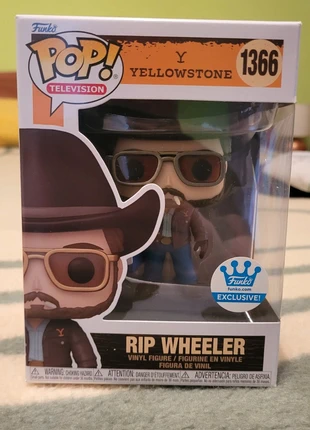 Funko pop Rip wheeler de Yellowstone. Versión exclusiva, brand: Funko, condizioni: Nuovo con cartellino, taglia: M, €200.00, €210.70 include la Protezione acquisti