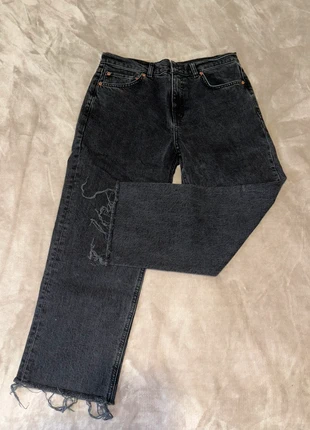 Pantalon en jean noir Asos, marque: ASOS, état: Très bon état, taille: M / 38 / 10, 5,00 €, 5,95 € Protection acheteurs incluse