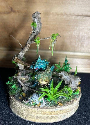 Lizard man diorama (for display), brand: Warhammer, condition: Good, £10.00, £11.20 includes Buyer Protection